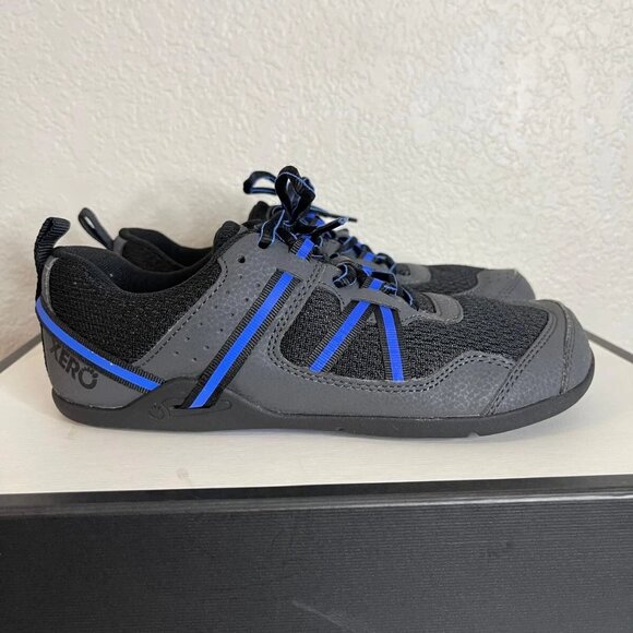 Xero Shoes Prio Barefoot Minimalist Black Blue Running Shoes Sneaker Women's 7.5 - Picture 3 of 9